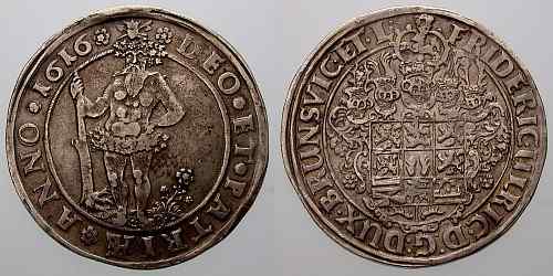 Braunschweig Wolfenb&uuml;ttel: 1 Taler 1616