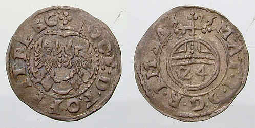 Rietberg: 1/24 Taler 1616<br>Johann III von Ostfriesland